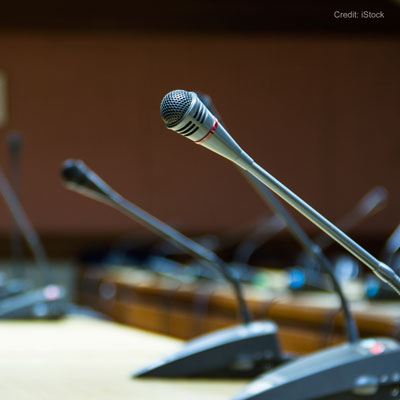 speakers at a conference