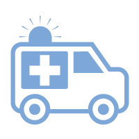 icon showing ambulance