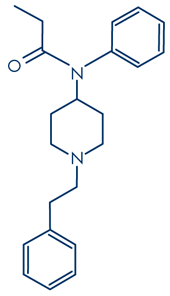 molecular structure fentanyl
