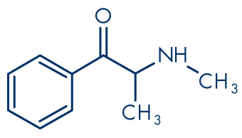 molecular structure of methcathinone