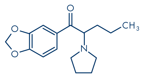 molecular structure of MDPV