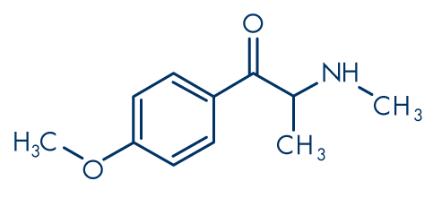 molecular structure of methedrone