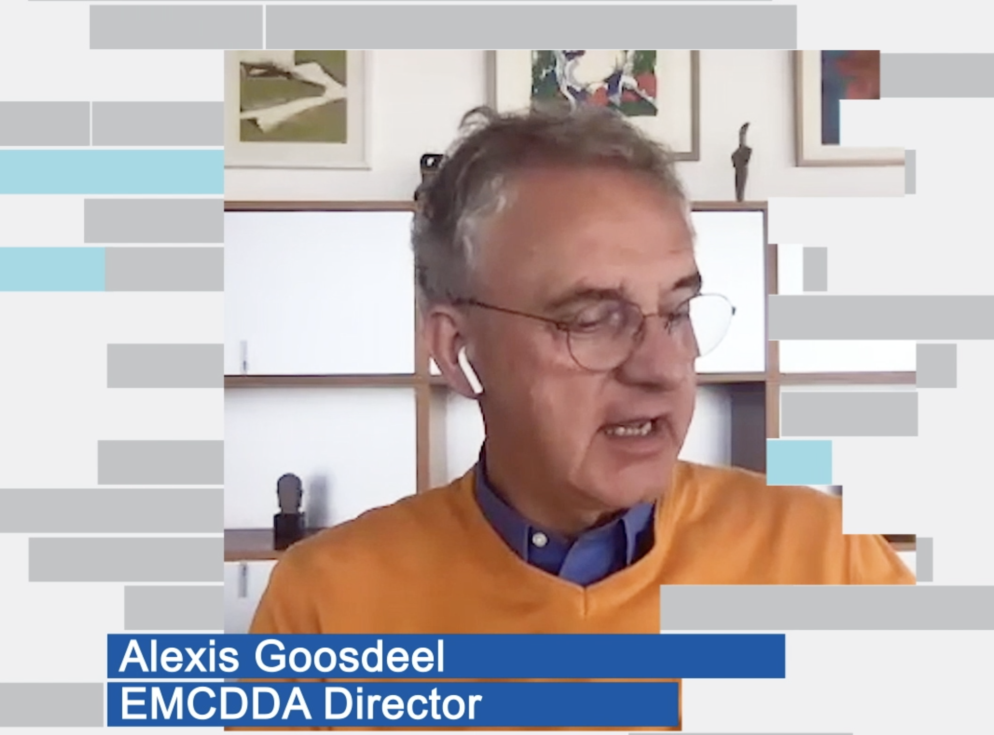 video screenshot showing Alexis Goosdeel