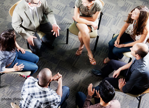 group therapy session