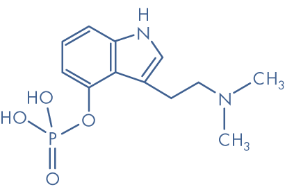 molecular structure of psilocybin