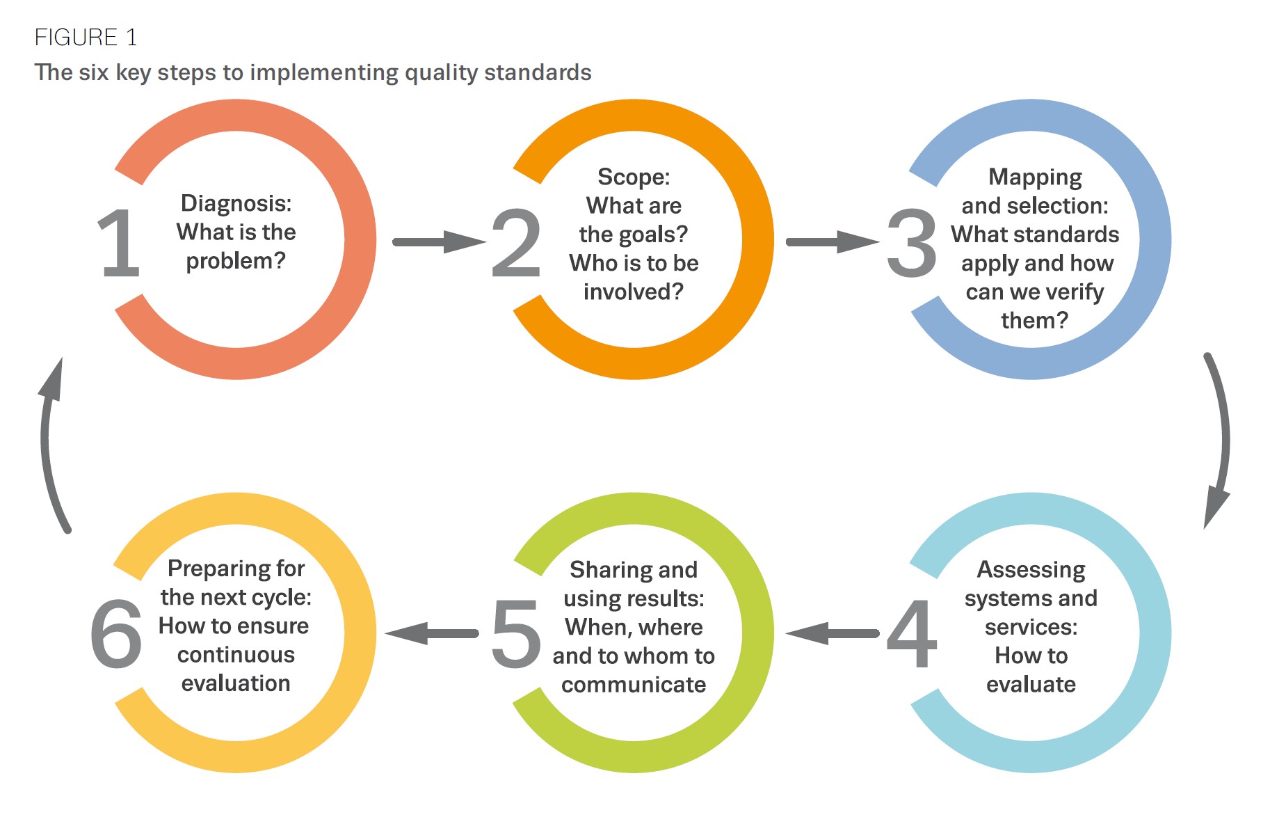 Figure 1 six step guide