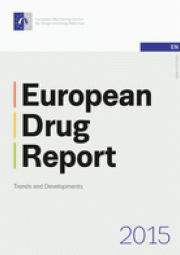  Publication cover of the European Drug Report 2015: Trends and Developments