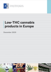 Publication cover: Low-THC cannabis products in Europe / December 2020