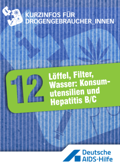 Leaflet for drug users