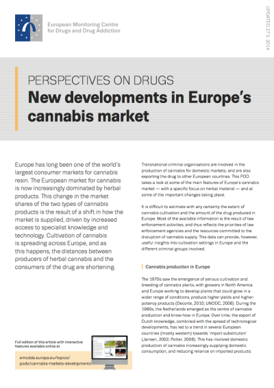 Cannabis market POD's cover