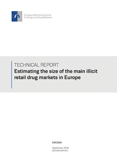  Estimating size main illicit retail drugs market