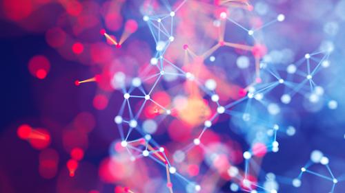 abstract chaotic background